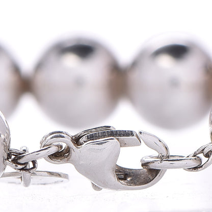Tiffany Sterling Silver 10mm HardWear Ball Bracelet 5 of 5