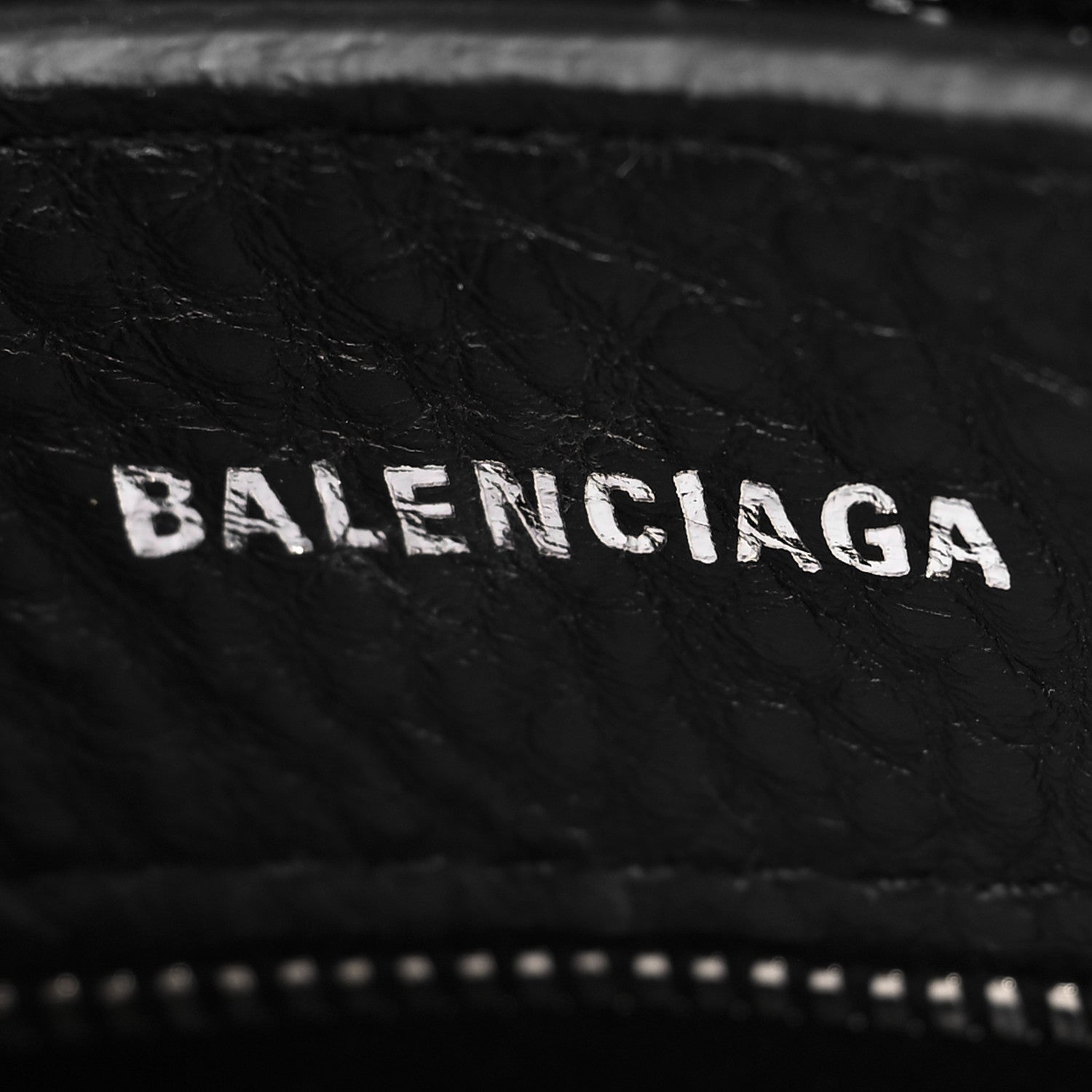 Balenciaga Smooth Calfskin Logo Perforated XXS Everyday Tote Chalky White 6 of 10