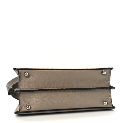 Fendi Cuoio Romano Selleria Chamois Small Peekaboo I SEE U Satchel Corda Camelia Cipria 4 of 9