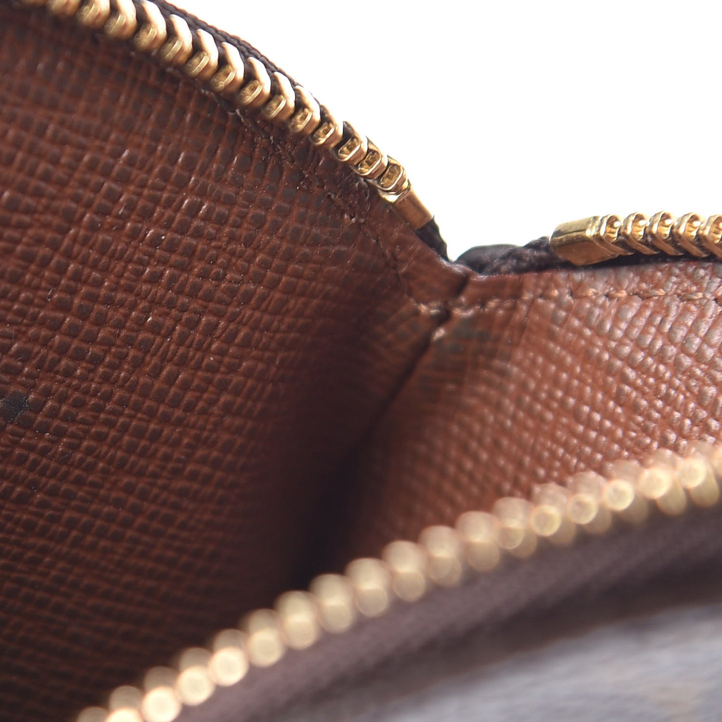 Monogram Round Coin Purse