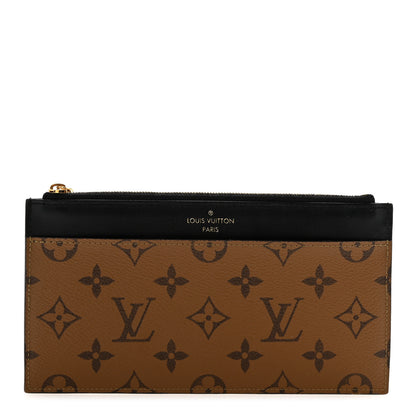 Louis Vuitton Reverse Monogram Slim Purse 1 of 8