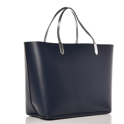 Givenchy Calfskin Large Antigona Tote Night Blue Silver 3 of 12