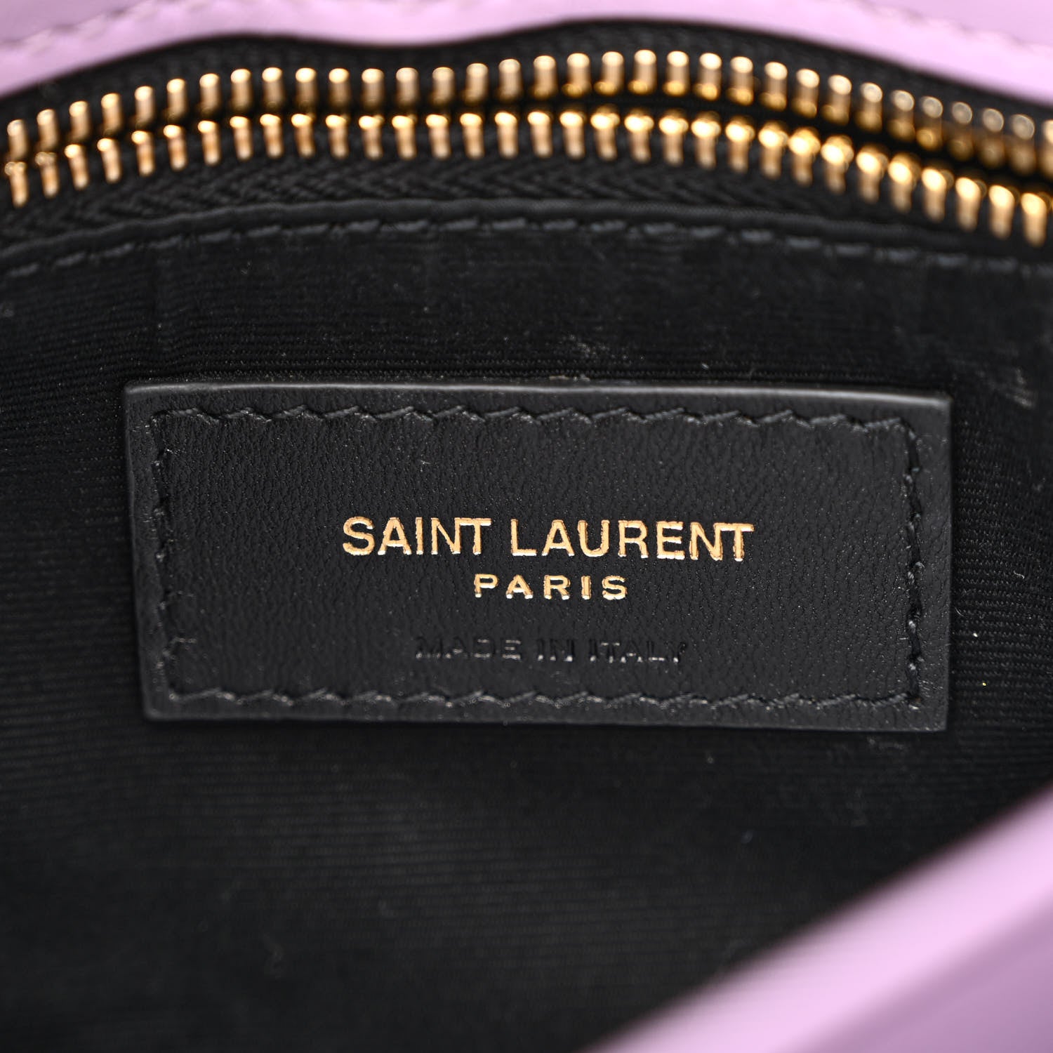 Saint Laurent Denim Y Quilted Monogram Toy Loulou Crossbody Bag Bleached Lilac 6 of 12