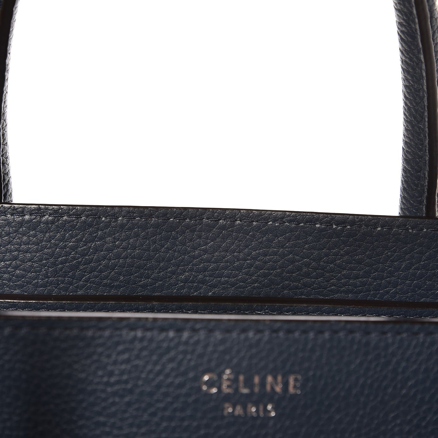 Drummed Calfskin Micro Luggage Orage