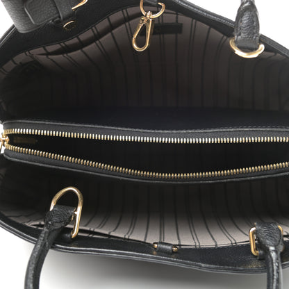 Louis Vuitton Empreinte Montaigne MM Black 5 of 9