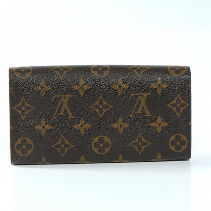 Louis Vuitton Monogram Leopard Sarah Wallet Blanc Corail 6 of 7