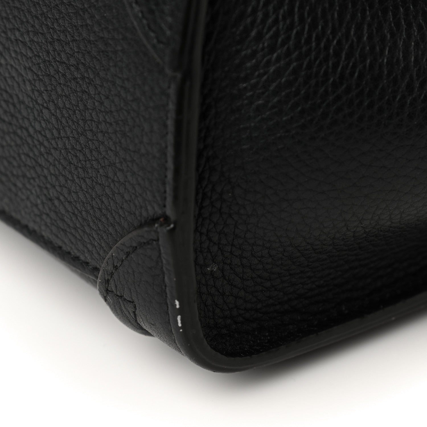 Celine Drummed Calfskin Nano Luggage Black 10 of 15