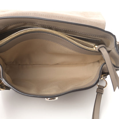 Chloe Calfskin Small Faye Day Shoulder Bag Motty Grey 5 of 10