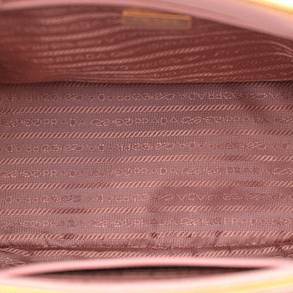 Prada Saffiano Lux Small Double Zip Tote Orchidea 5 of 11