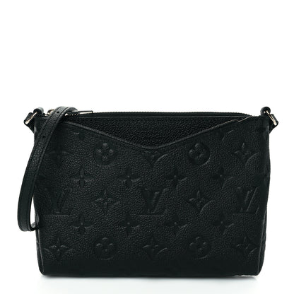 Louis Vuitton Empreinte Pallas Crossbody Black 1 of 9