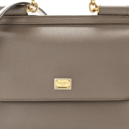 Dolce & Gabbana Dauphine Medium Miss Sicily Satchel Grey 7 of 15