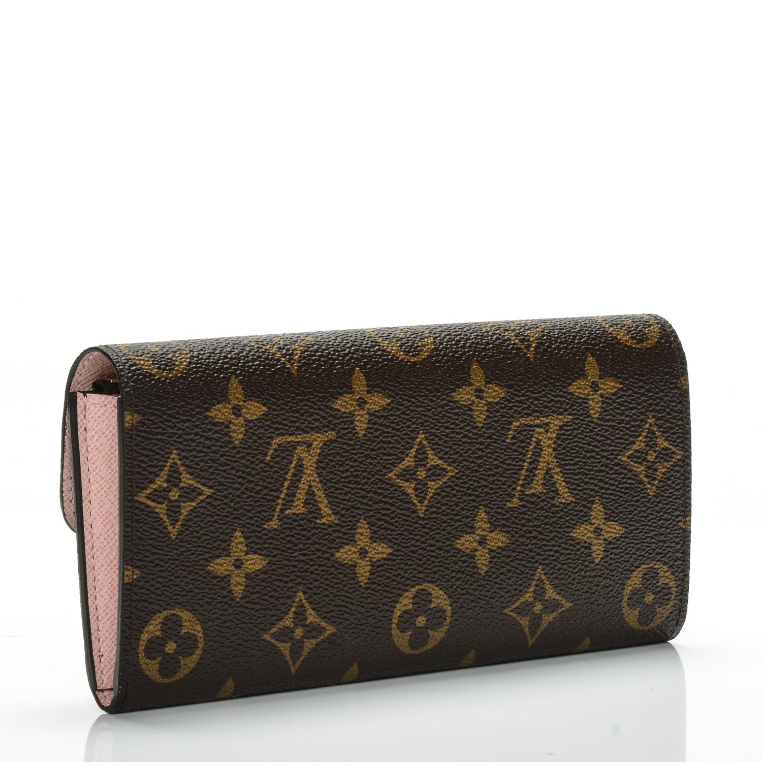 Louis Vuitton Monogram Emilie Wallet Rose Ballerine 3 of 6