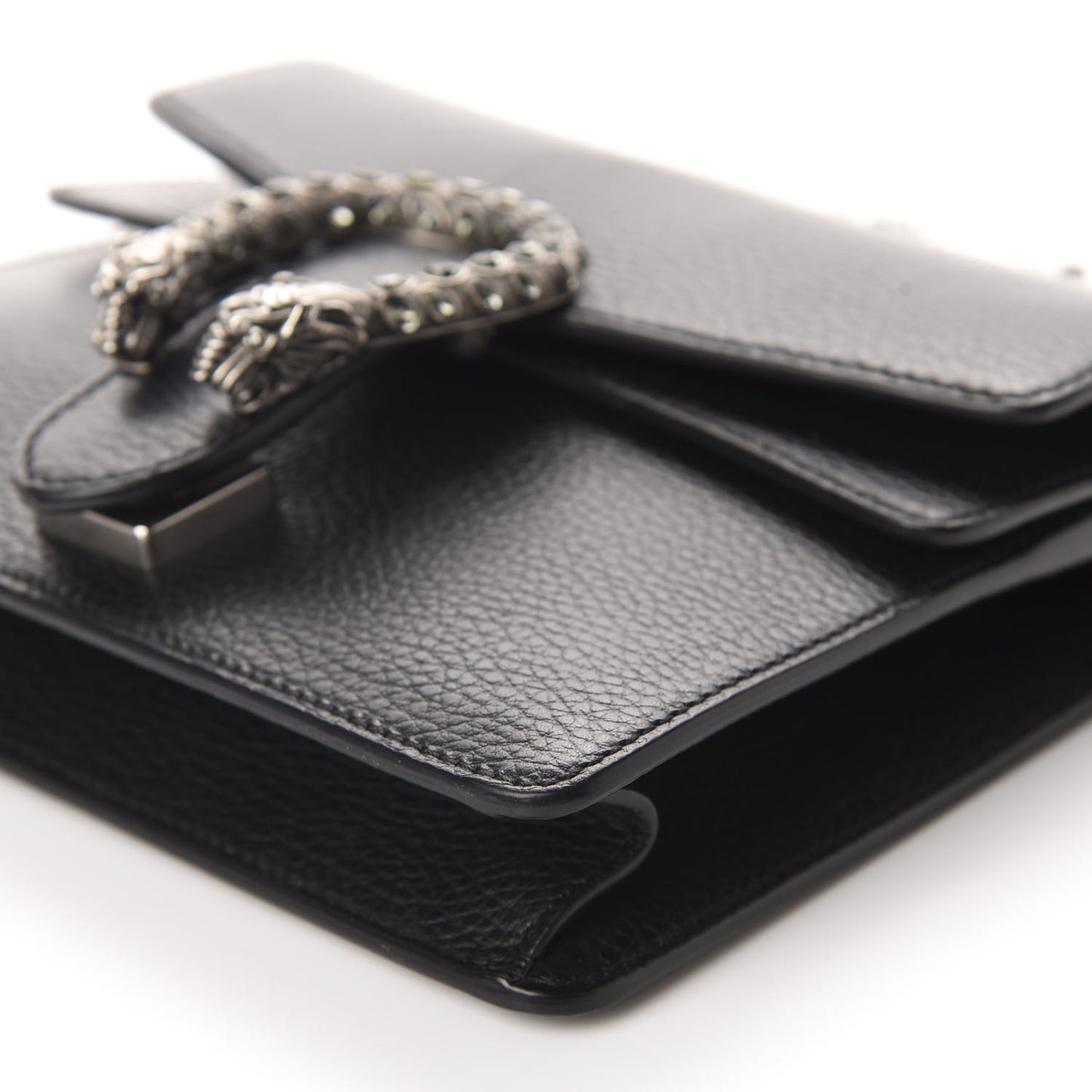 Calfskin Mini Dionysus Shoulder Bag Black