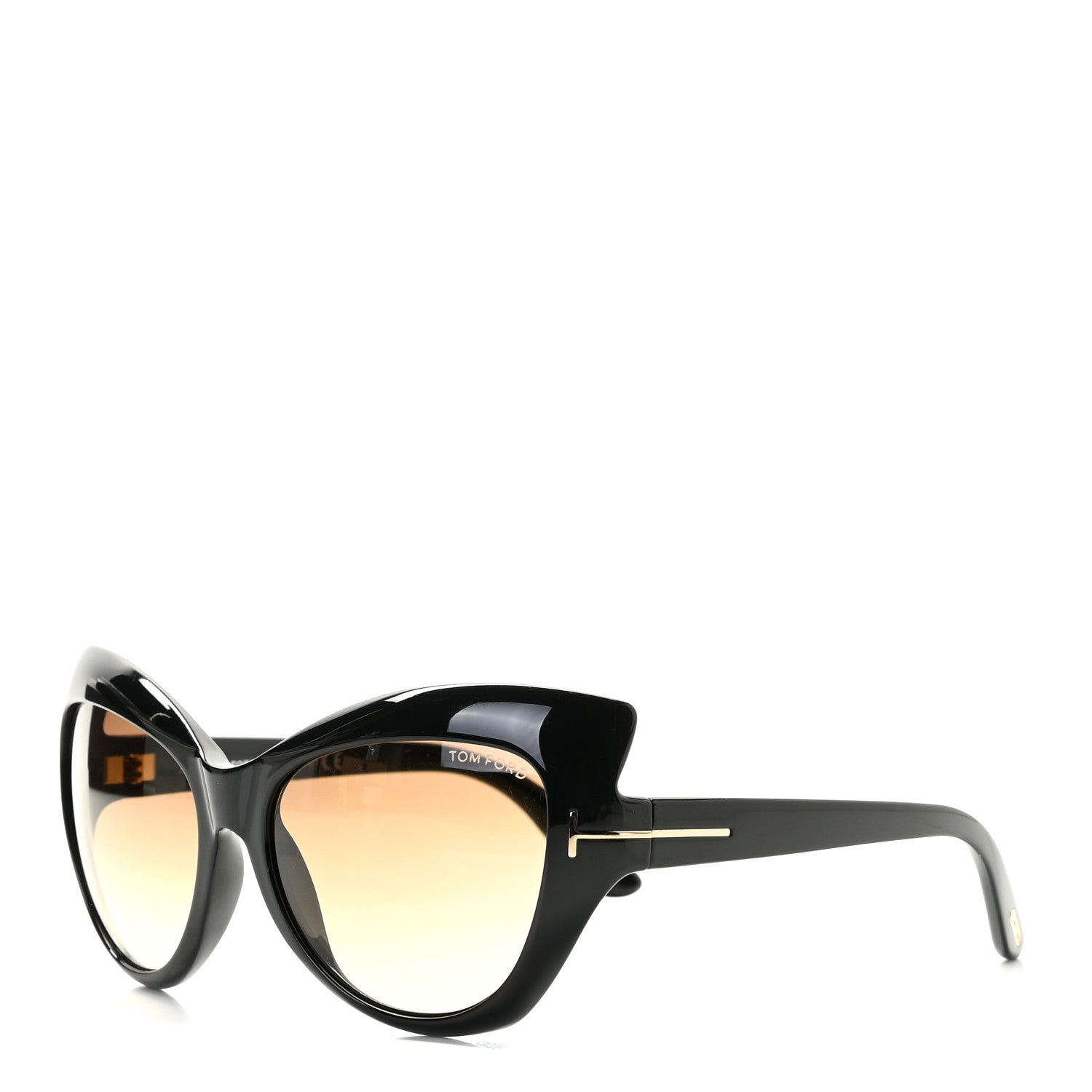 Tom Ford Bardot Sunglasses TF284 Black 1 of 8