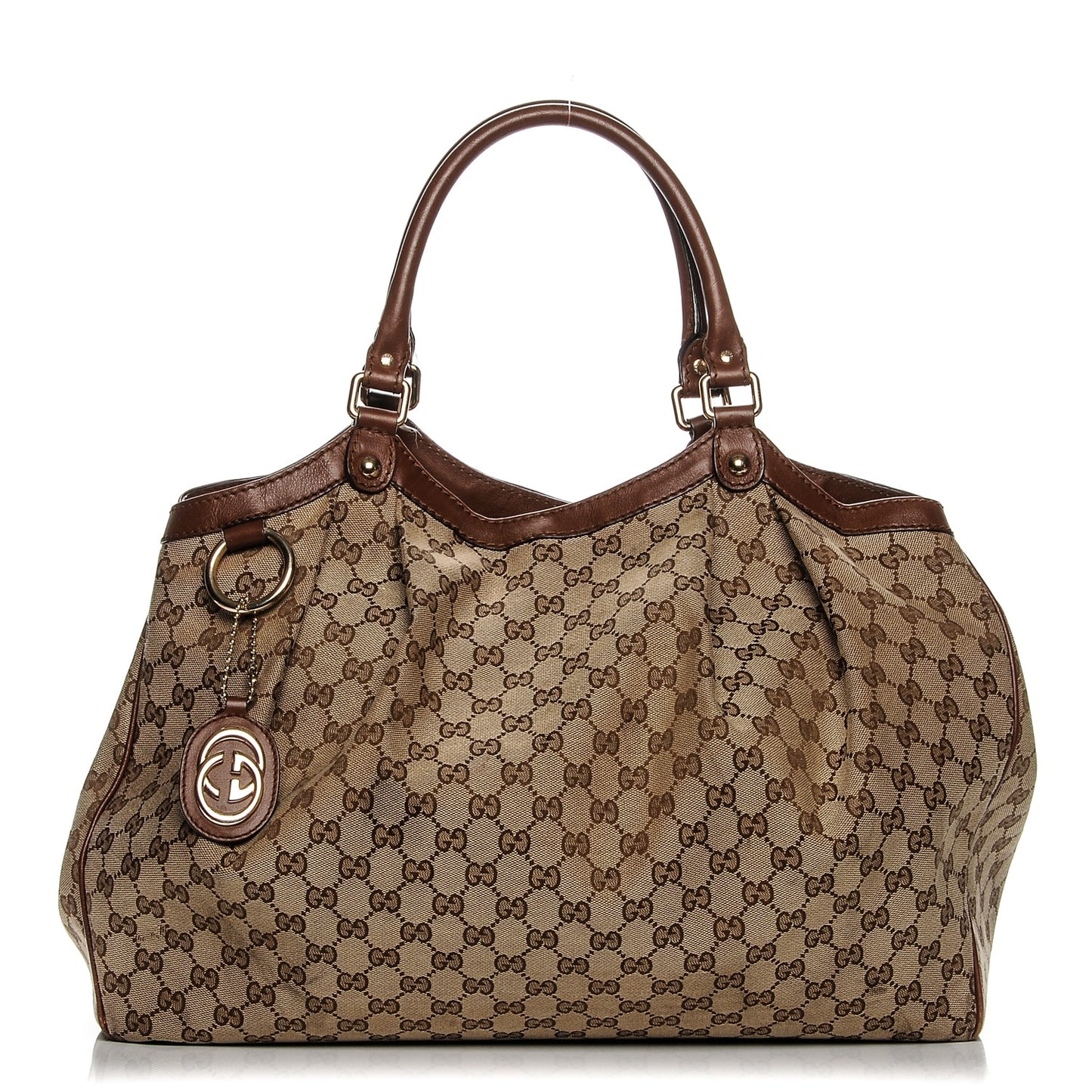 Monogram Large Sukey Tote Brown