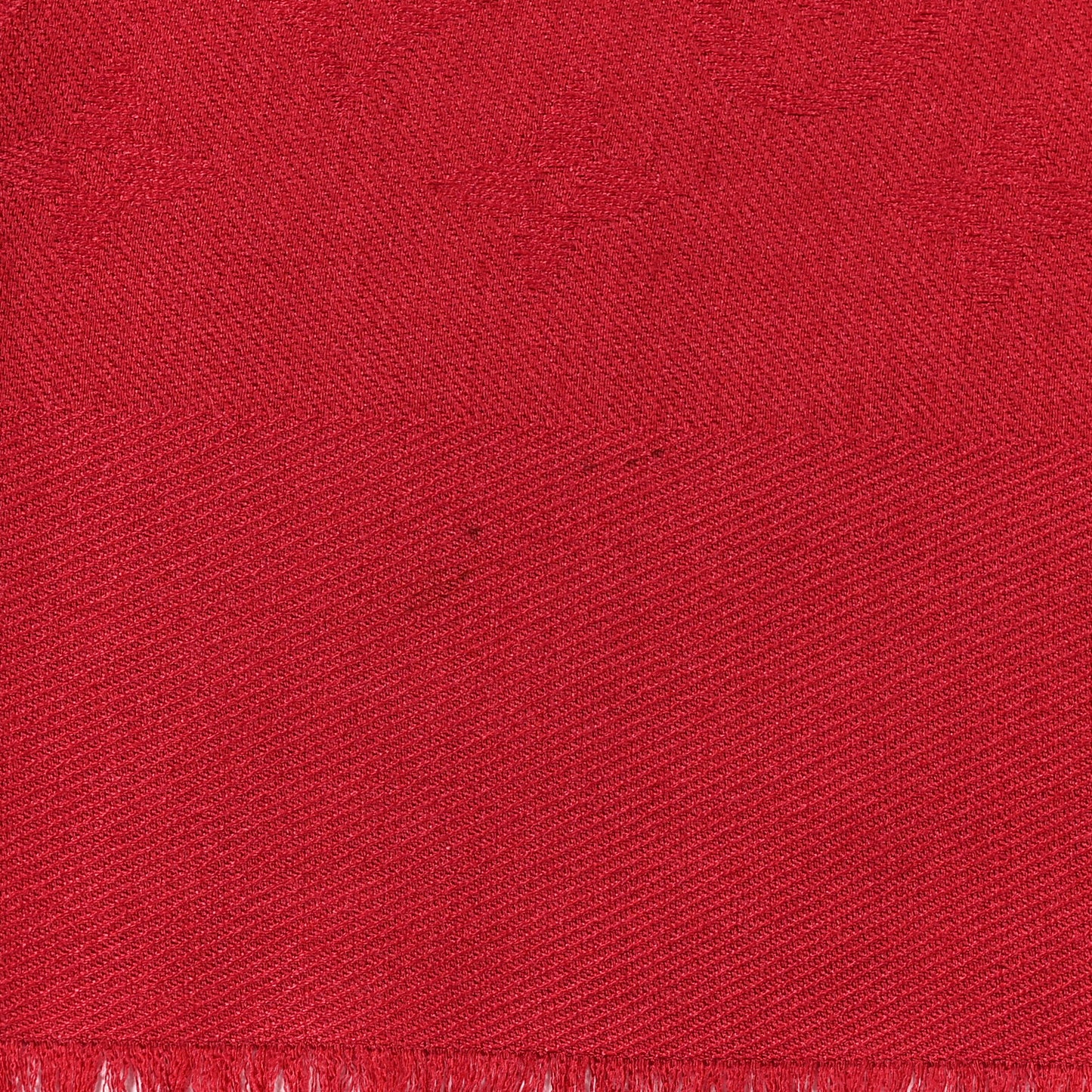 Silk Wool Monogram Shawl Pomme D'Amour