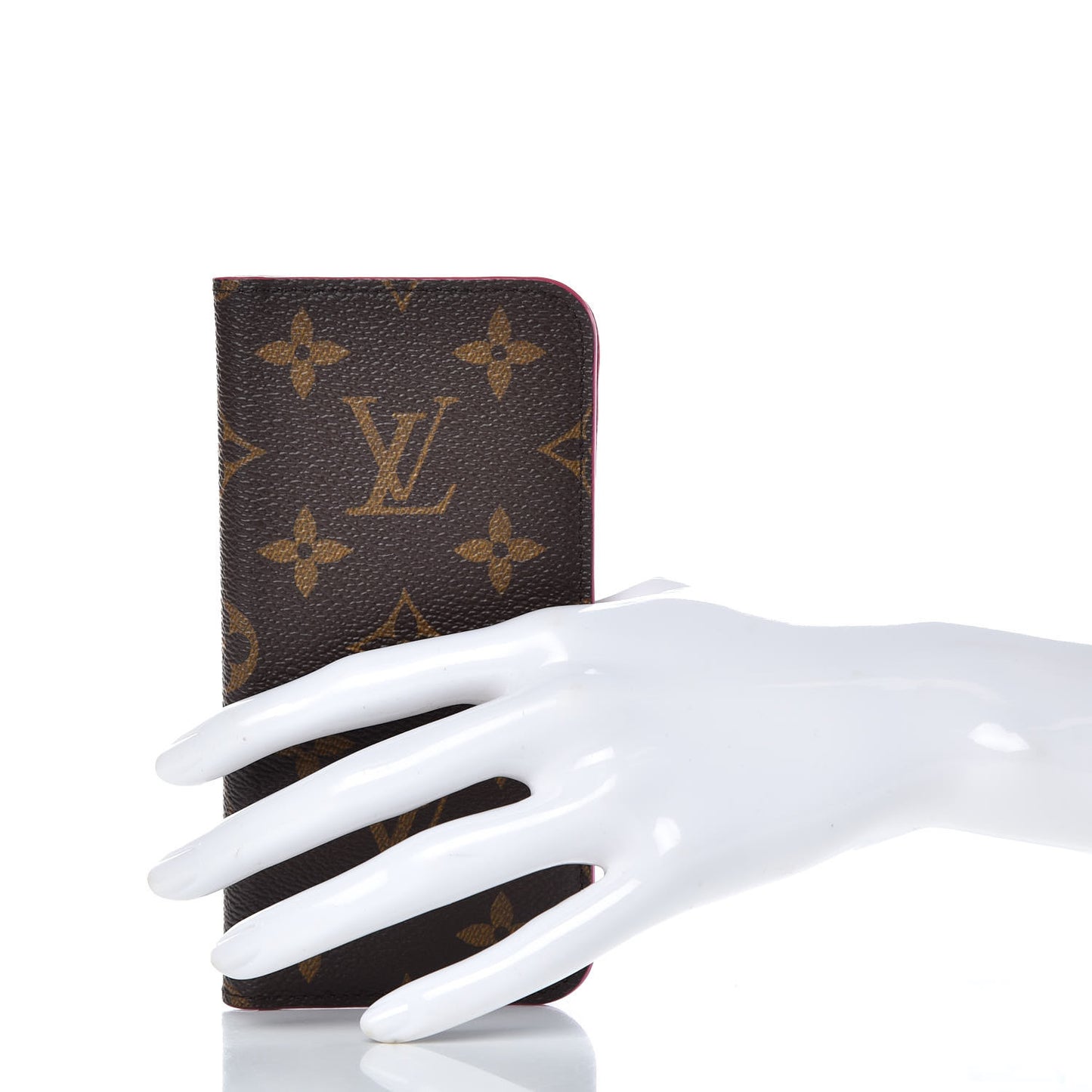 Monogram iPhone X/XS Folio Case Rose Pop