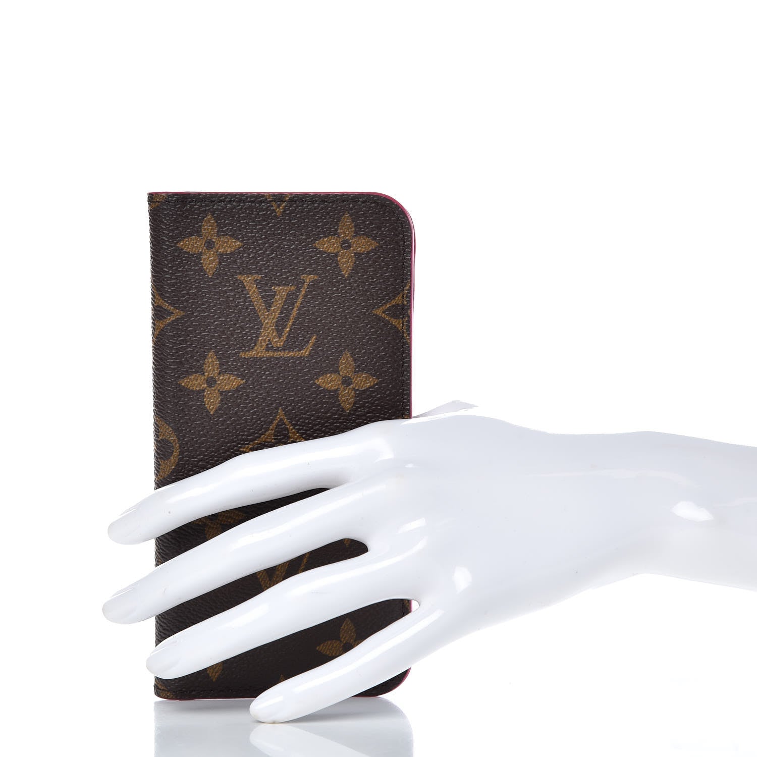 Louis Vuitton Monogram iPhone X/XS Folio Case Rose Pop 2 of 9