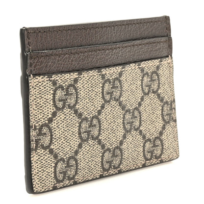 Gucci GG Supreme Monogram Ophidia Card Holder Brown 3 of 7