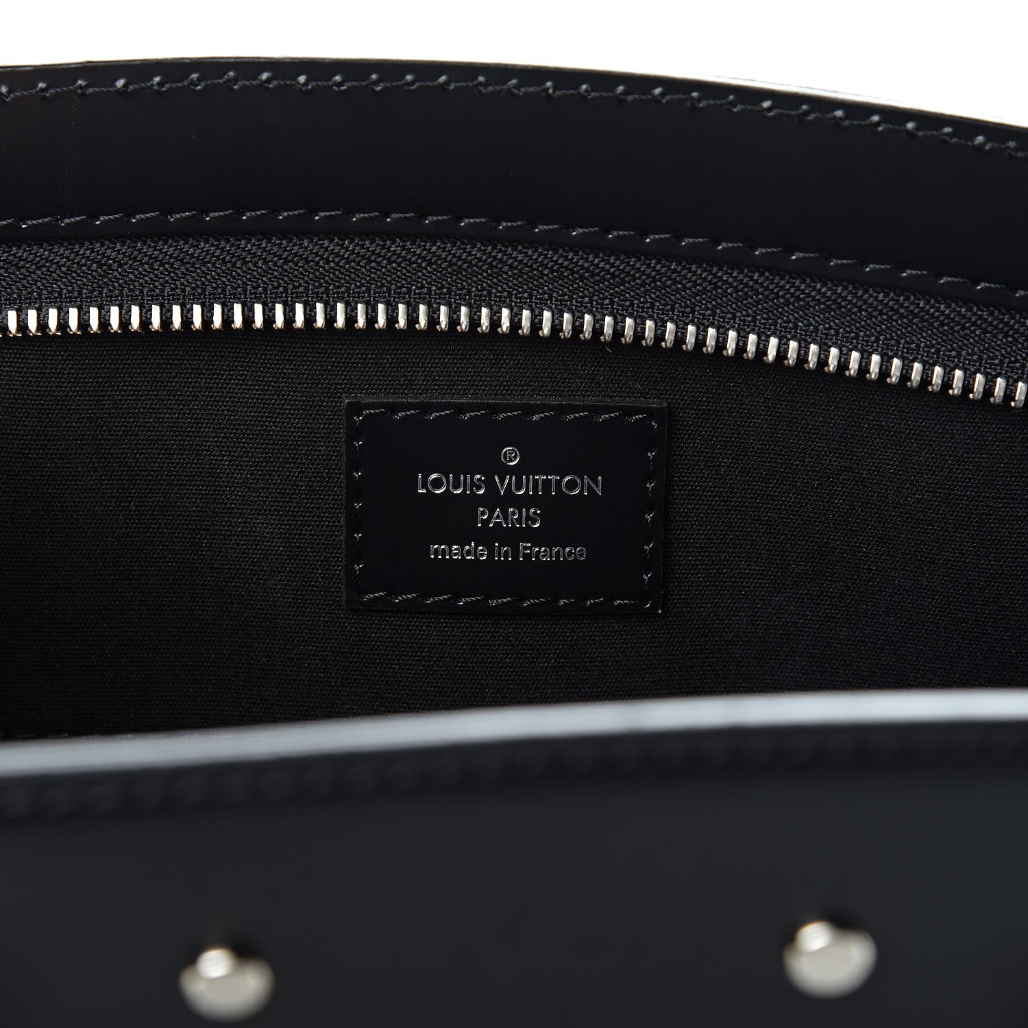 Louis Vuitton Epi Soufflot MM Black 6 of 10