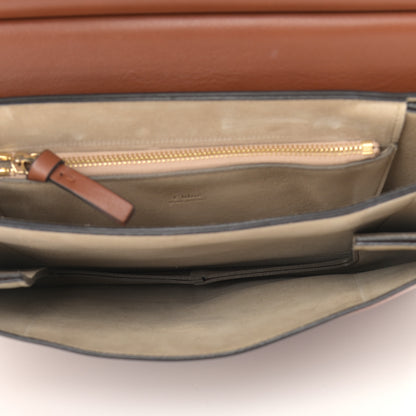 Chloe Suede Calfskin Medium Faye Shoulder Bag Tobacco 5 of 14