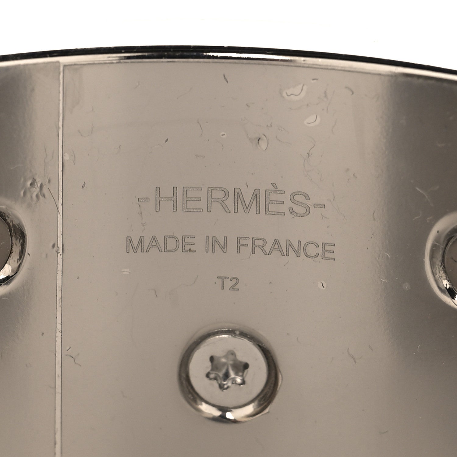 Hermes Swift Collier De Chien Medor Gaine Cuff Bracelet T2 Rouge H 4 of 4