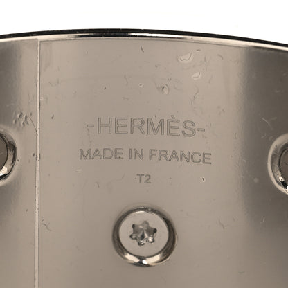 Hermes Swift Collier De Chien Medor Gaine Cuff Bracelet T2 Rouge H 4 of 4