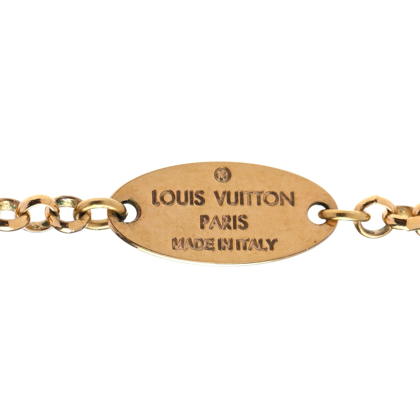 Locky Pendant Necklace Gold