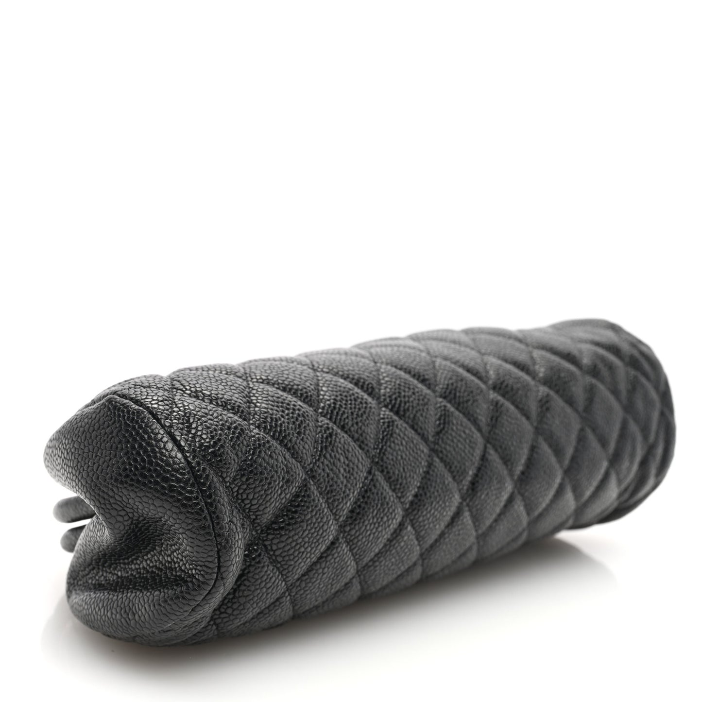 Caviar Quilted Timeless Clutch Black