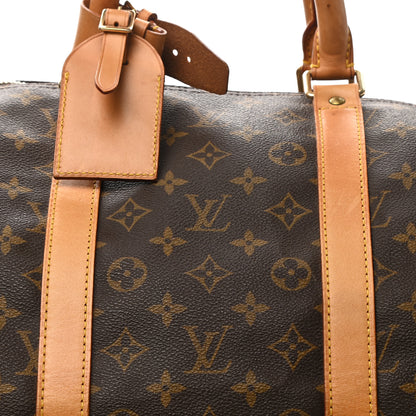 Louis Vuitton Monogram Keepall Bandouliere 55 9 of 11