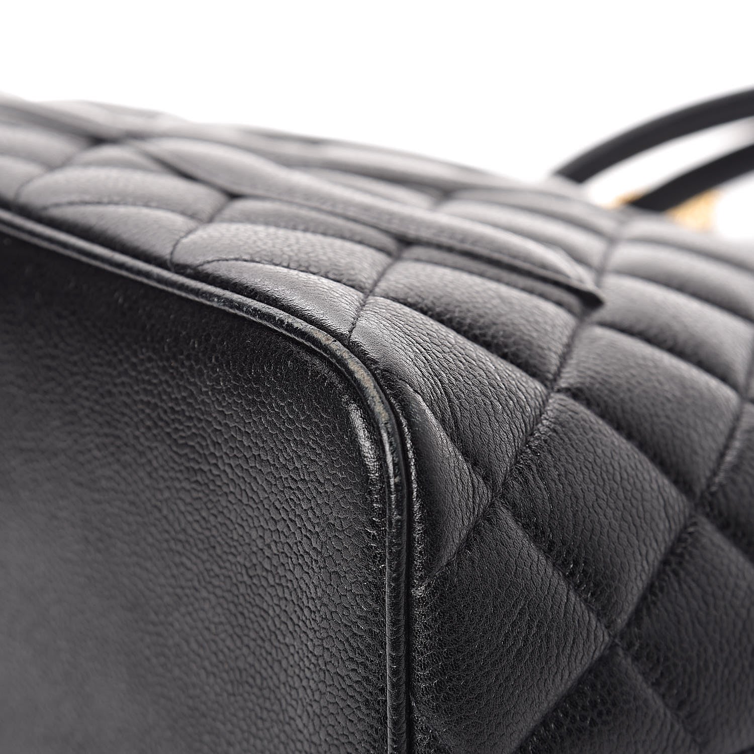 Chanel Caviar Quilted Medallion Tote Black 11 of 14