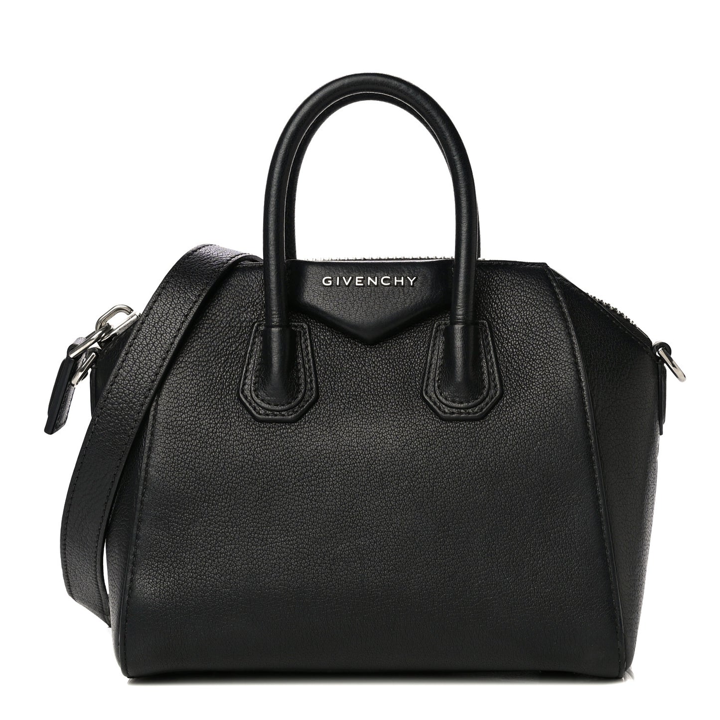 Sugar Goatskin Mini Antigona Black