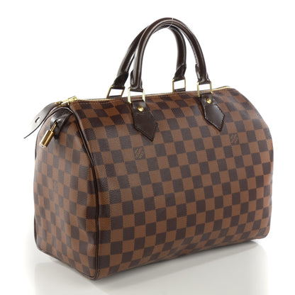 Louis Vuitton Damier Ebene Speedy 30 3 of 8