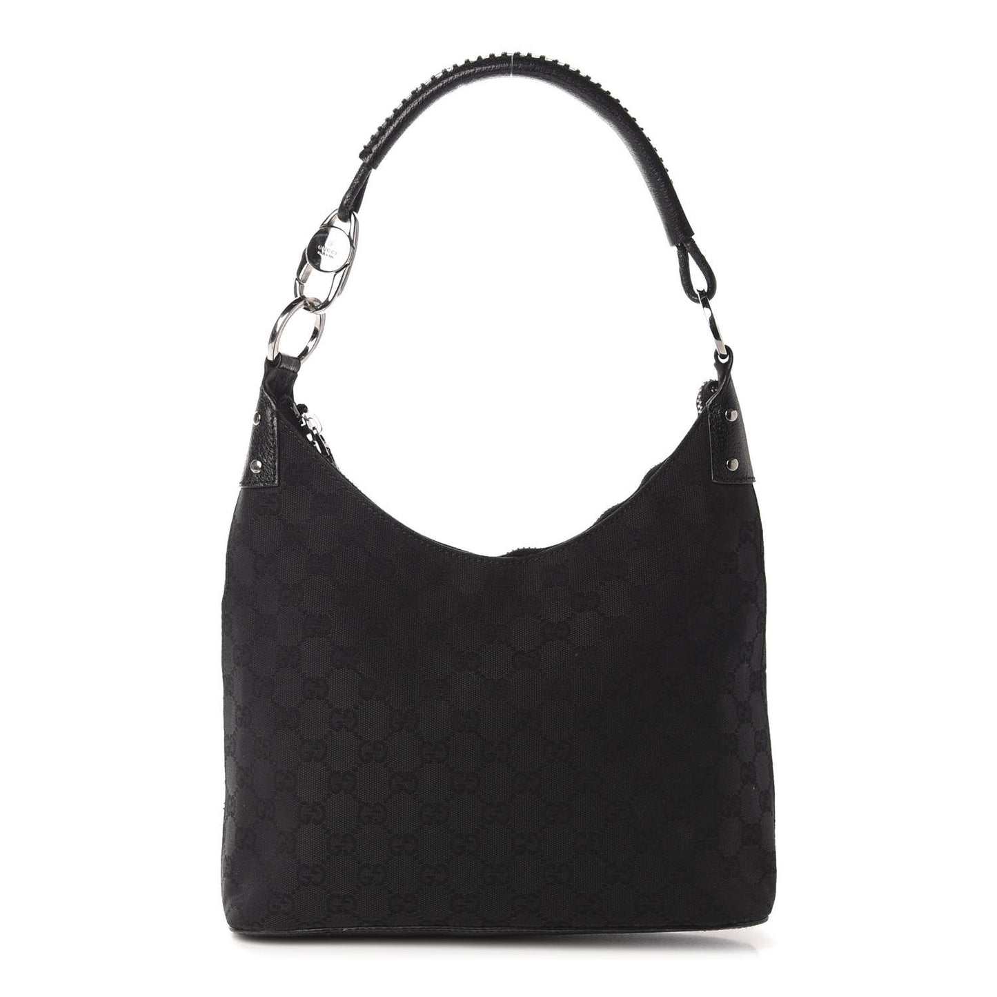 Monogram GG Signature Shoulder Bag Black