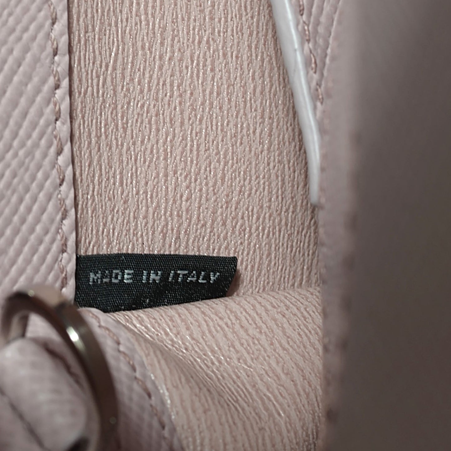 Saffiano Cuir Small Twin Tote Mughetto