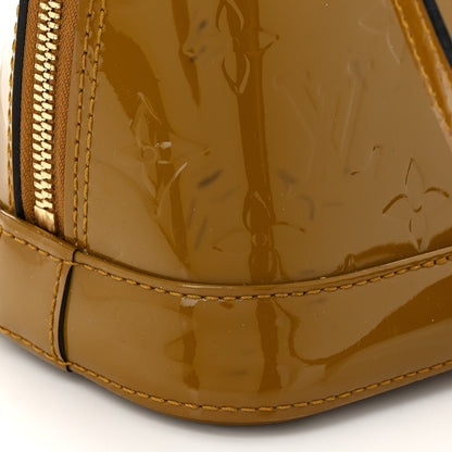 Louis Vuitton Vernis Alma BB Vert Olive 12 of 12