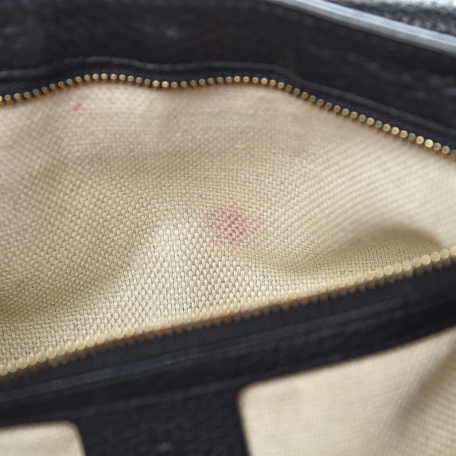 Gucci Pebbled Calfskin Medium Soho Flap Crossbody Black 9 of 20