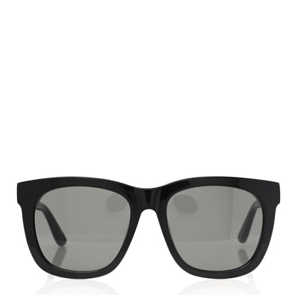 Saint Laurent Oversize Square Acetate SLM24K Sunglasses Black 2 of 8