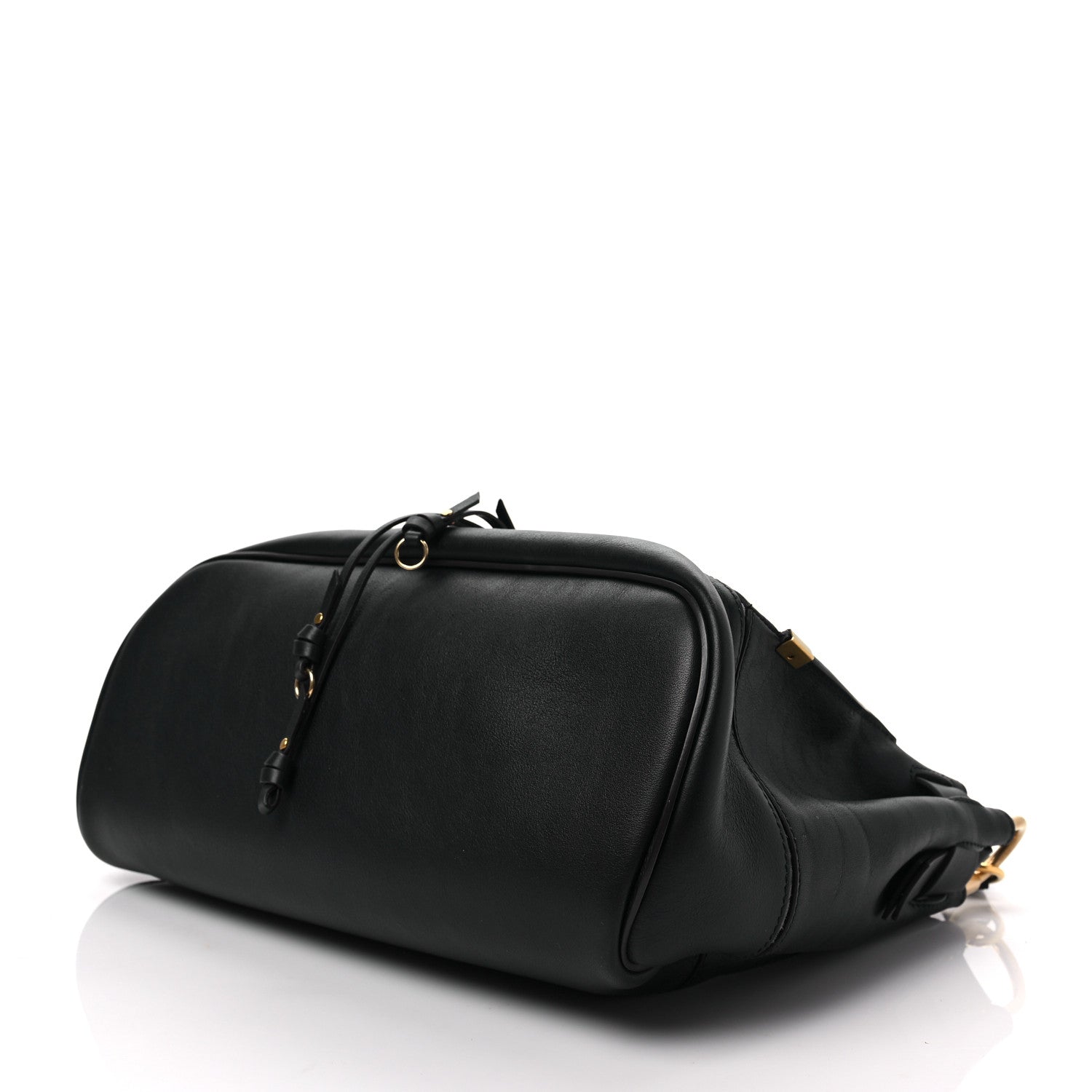 Chloe Calfskin Medium Owen Flap Bag Full Blue 7 of 7