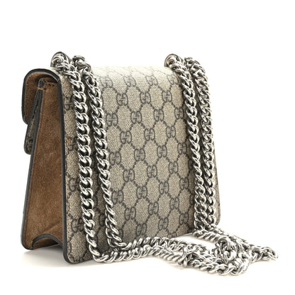 Gucci GG Supreme Monogram Mini Dionysus Shoulder Bag Taupe 3 of 9