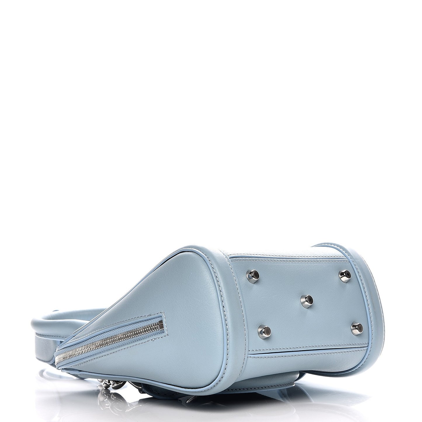 Calfskin Mini Heroine Light Blue