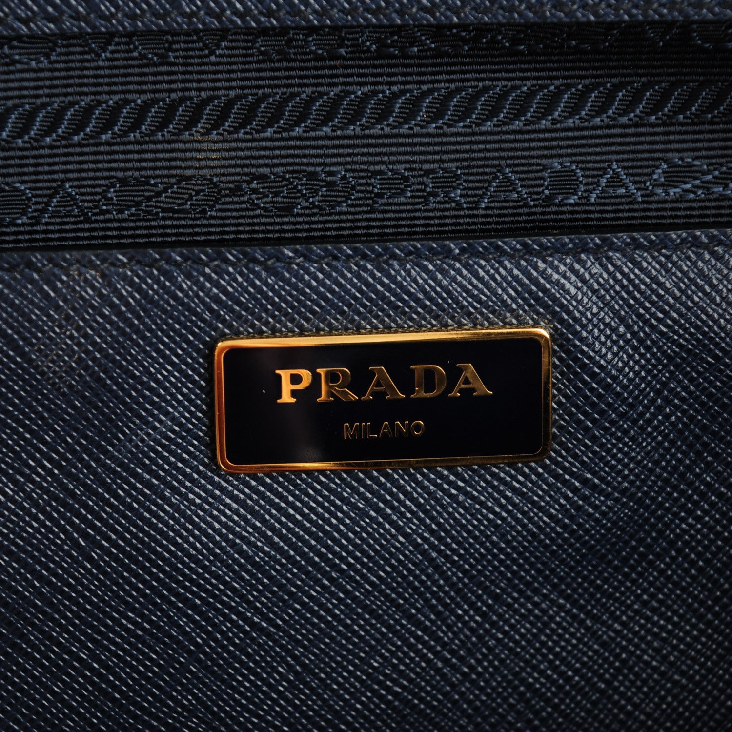 Prada Saffiano Lux Extra Large Galleria Double Zip Tote Baltico 6 of 9