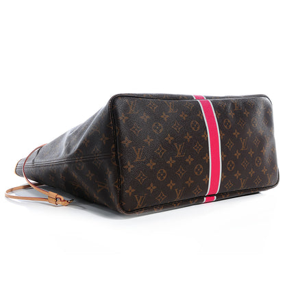 Louis Vuitton Monogram My LV Heritage Neverfull GM Fuchsia Gris 4 of 7