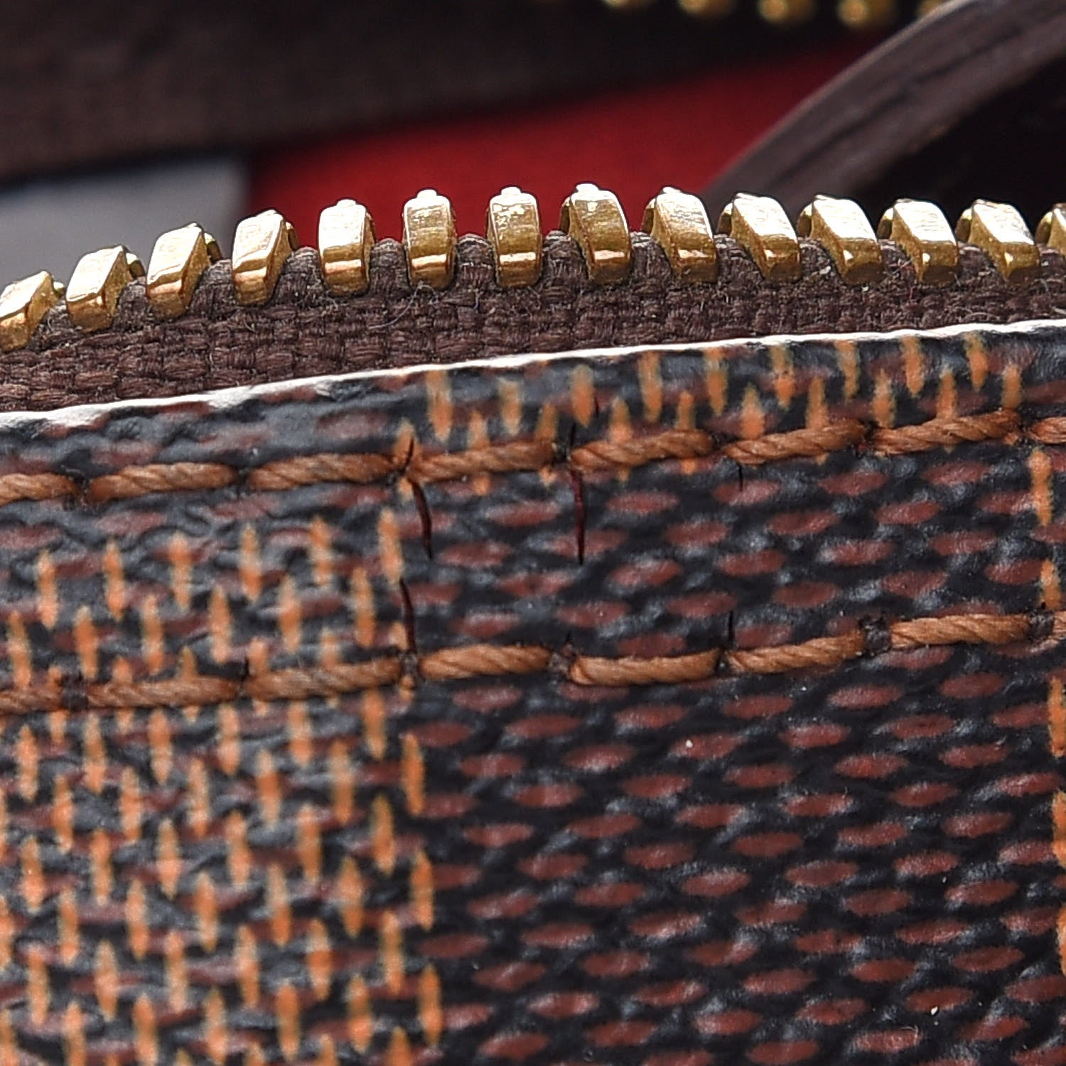 Louis Vuitton Damier Ebene Speedy Bandouliere 30 10 of 16
