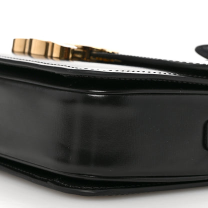 Celine Shiny Calfskin Teen Triomphe Black 10 of 10