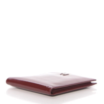 Chanel Patent Bi-Fold Wallet Red 4 of 13
