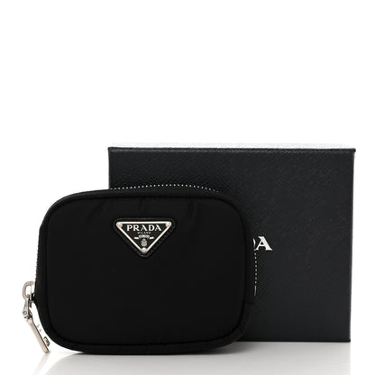 Prada Nylon Tessuto Pouch Black 8 of 8
