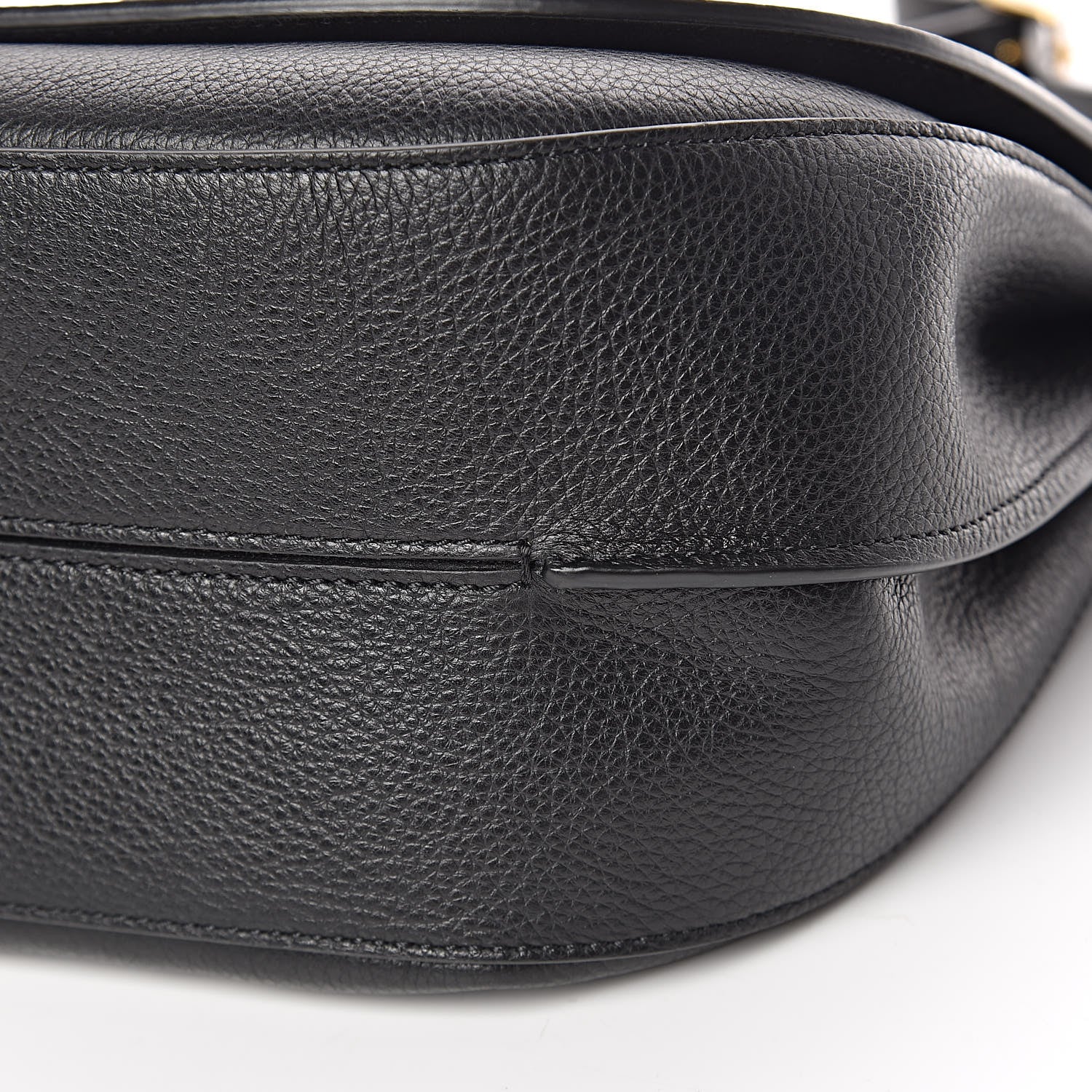 Mulberry Small Classic Grain Calfskin Amberley Satchel Black 6 of 11