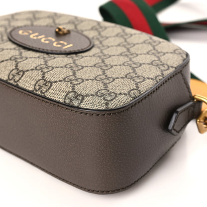 Gucci GG Supreme Monogram Web Neo Vintage Shoulder Bag Beige New Acero Crop 9 of 9