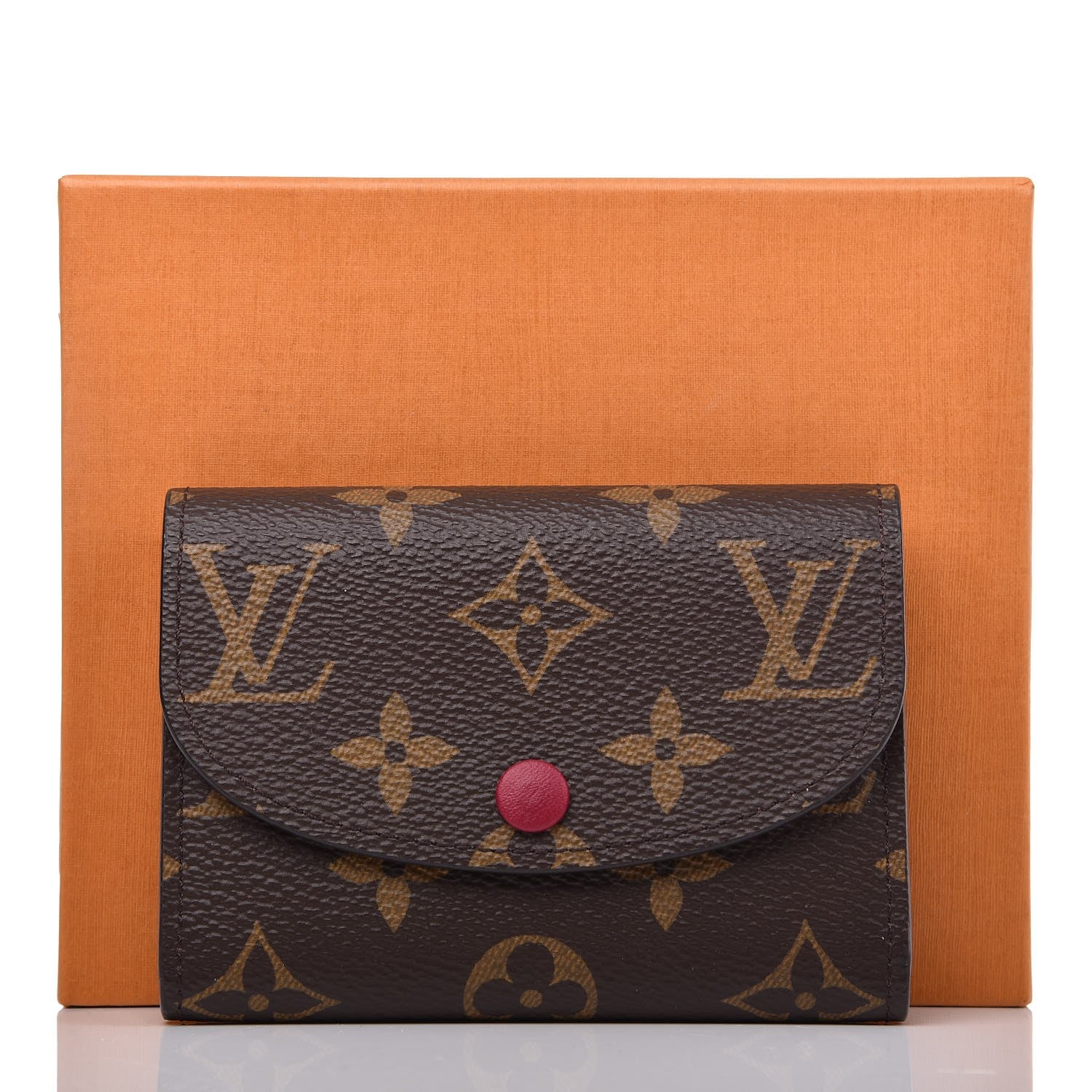 Louis Vuitton Monogram Rosalie Coin Purse Fuchsia 9 of 9